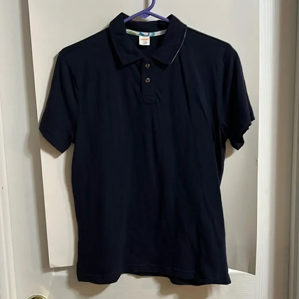 Gymboree size 14 youth boys navy blue polo.